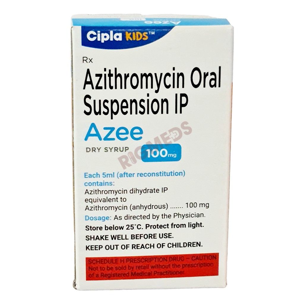 Azee 100mg Dry Syrup