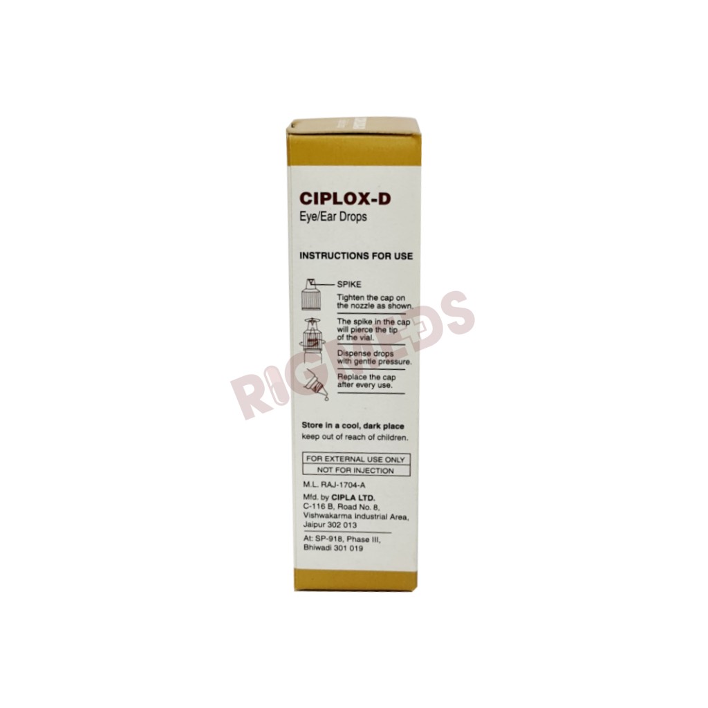 Ciplox D Eye/Ear Drops