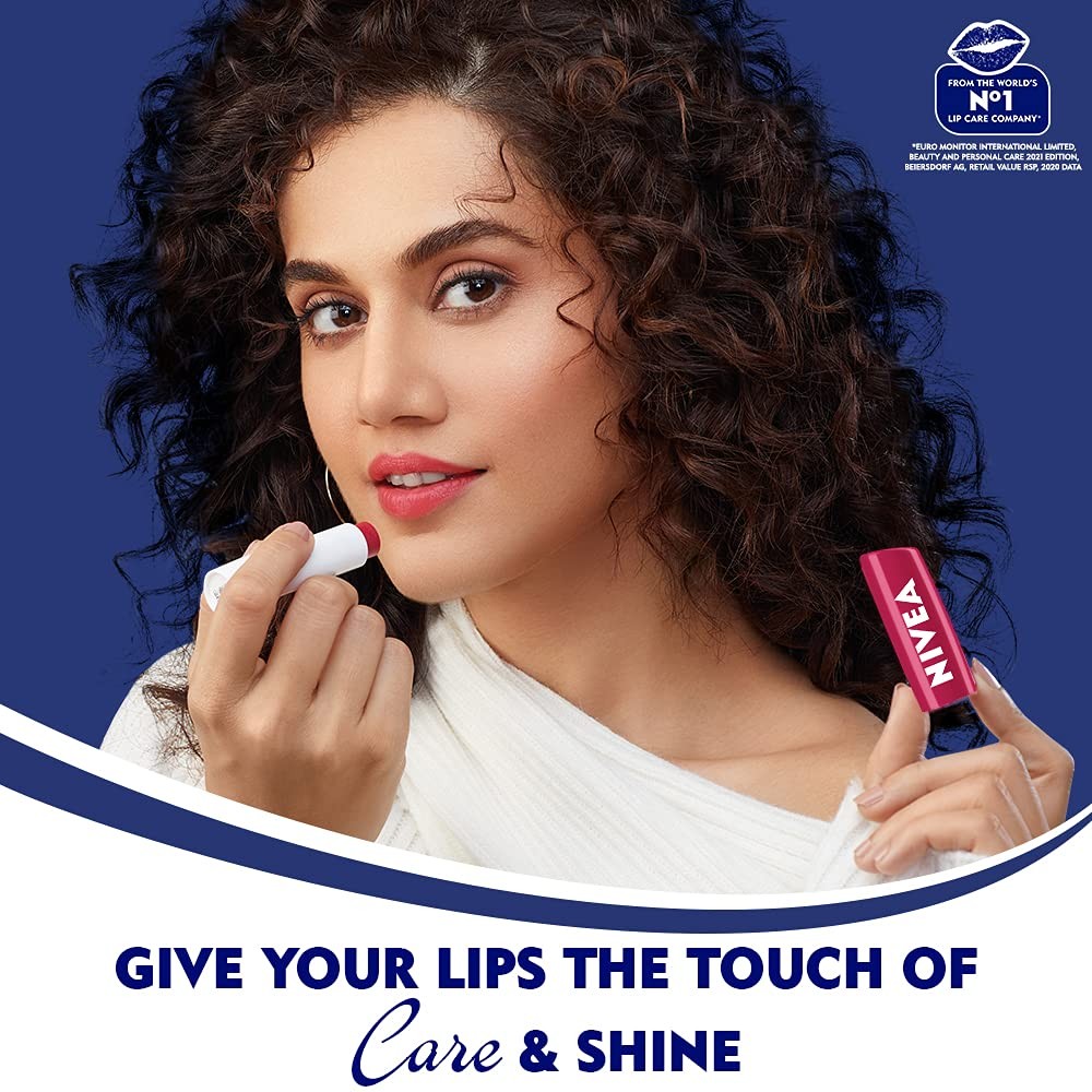 Nivea Lip Balm Cherry Shine