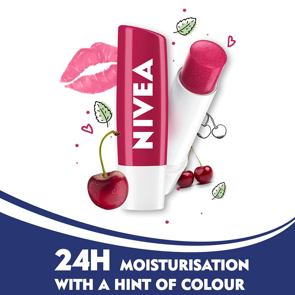 Nivea Lip Balm Cherry Shine