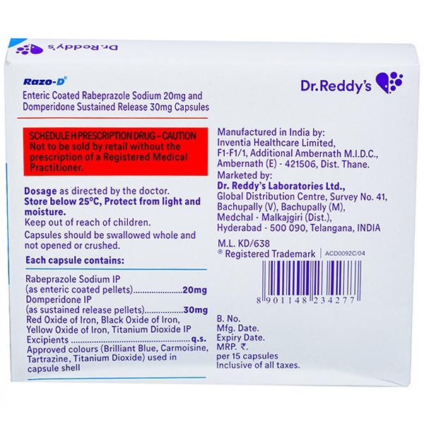 Razo D Capsule SR
