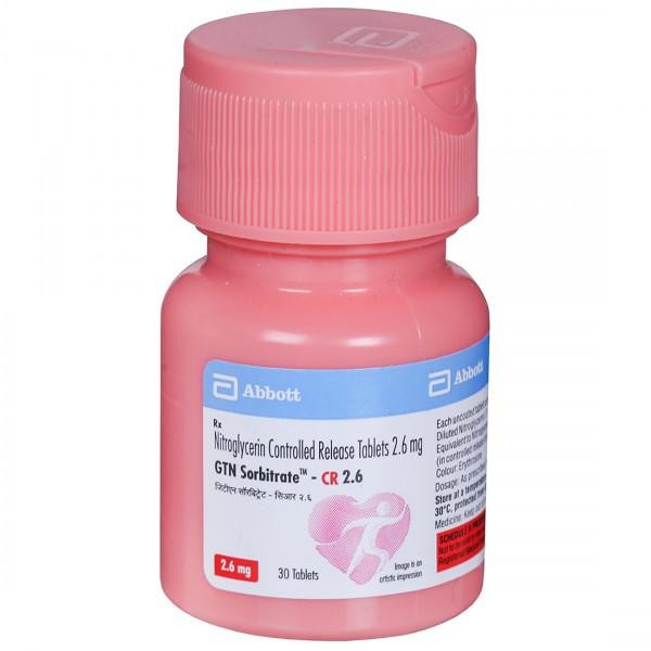 GTN Sorbitrate CR 2.6 Tablet