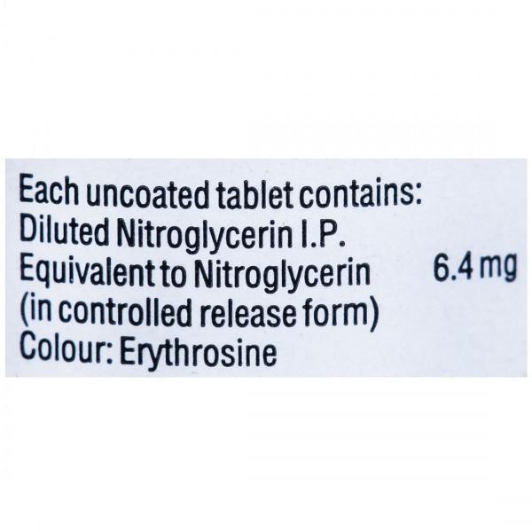 GTN Sorbitrate CR 6.4 Tablet