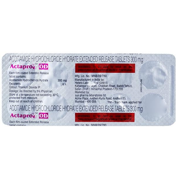 Actapro OD Tablet