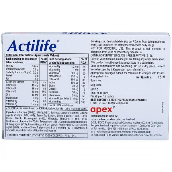 Actilife Tablet