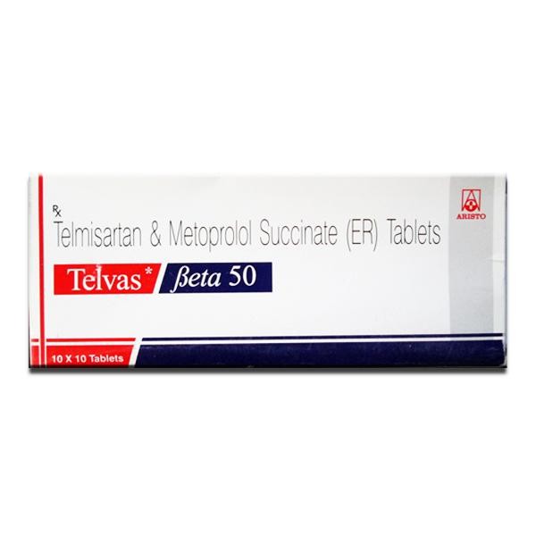 Telvas Beta 50 Tablet ER