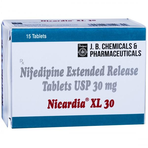 Nicardia XL 30 Tablet