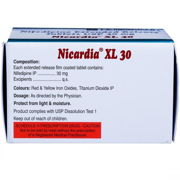 Nicardia XL 30 Tablet