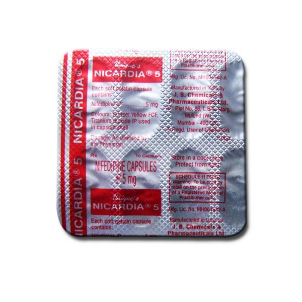 Nicardia 5 Capsule