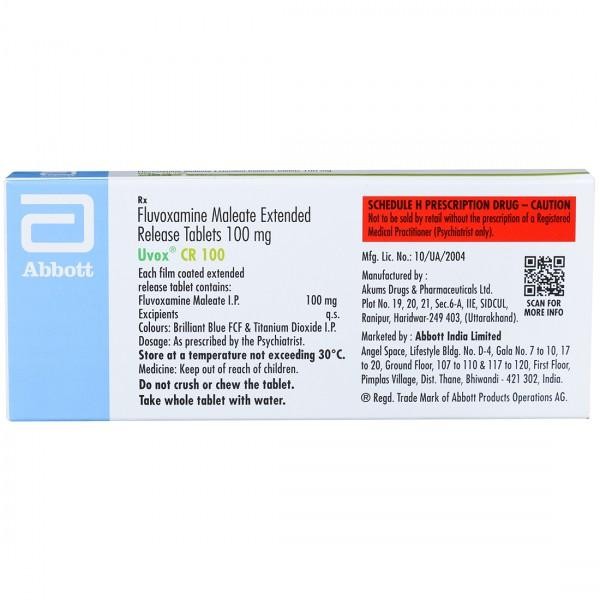 Uvox CR 100mg Tablet