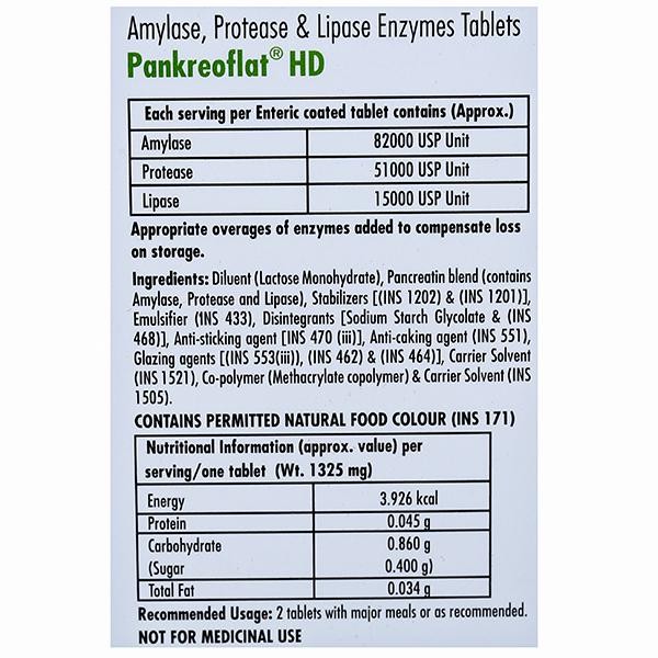Pankreoflat HD Tablet