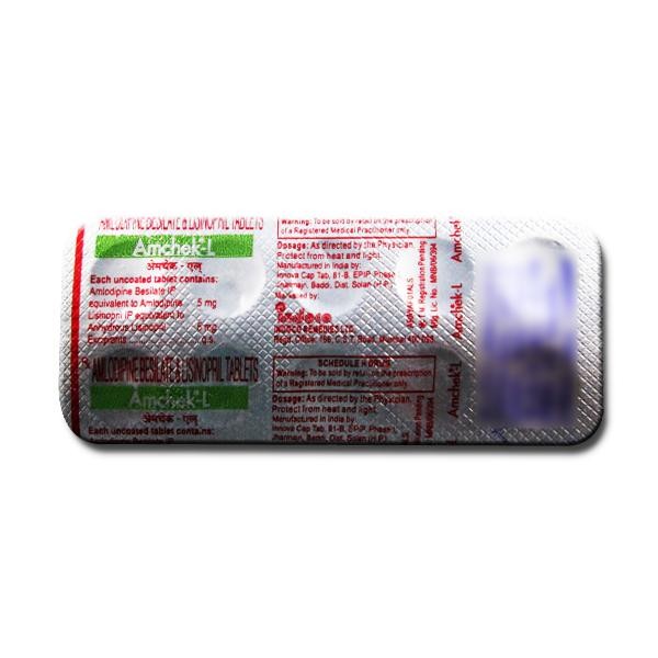 Amchek L 5 Mg/5 Mg Tablet