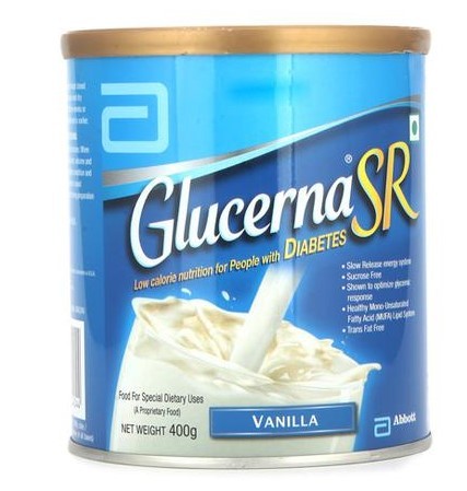 Glucerna SR Vanilla Powder (400 gm Jar)