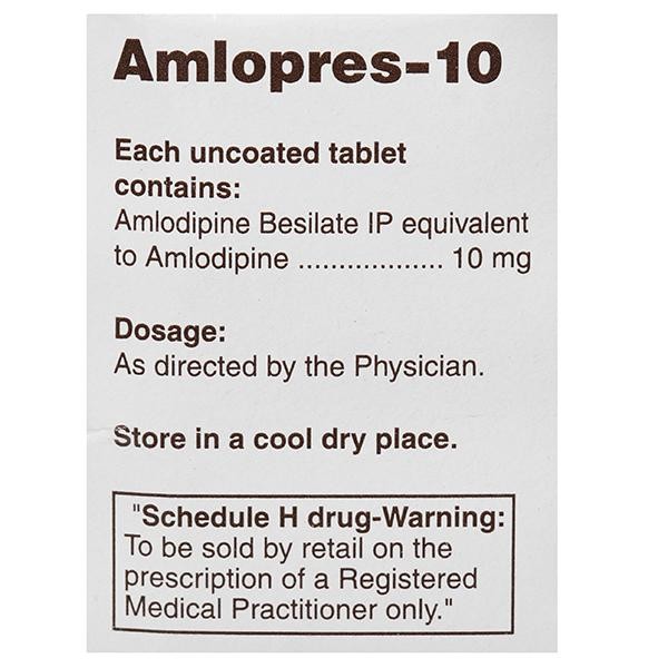 Amlopres 10 Tablet