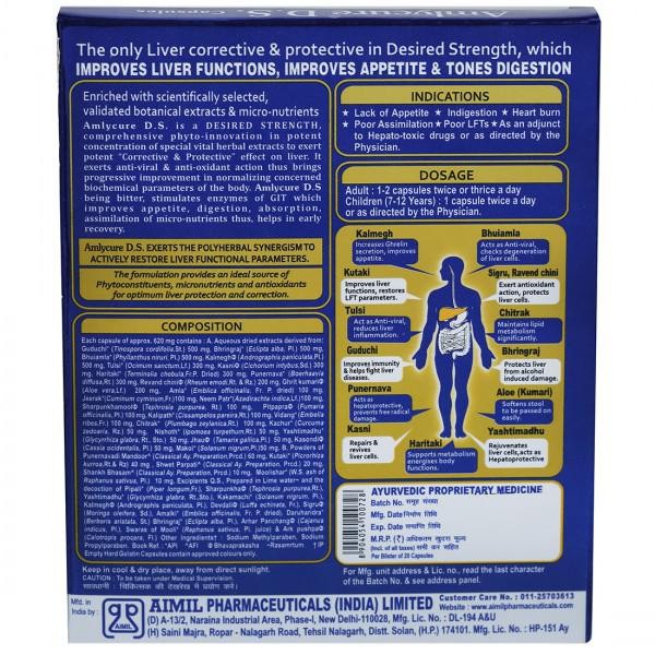 Aimil Amlycure D.S. Capsule (20 Capsule)