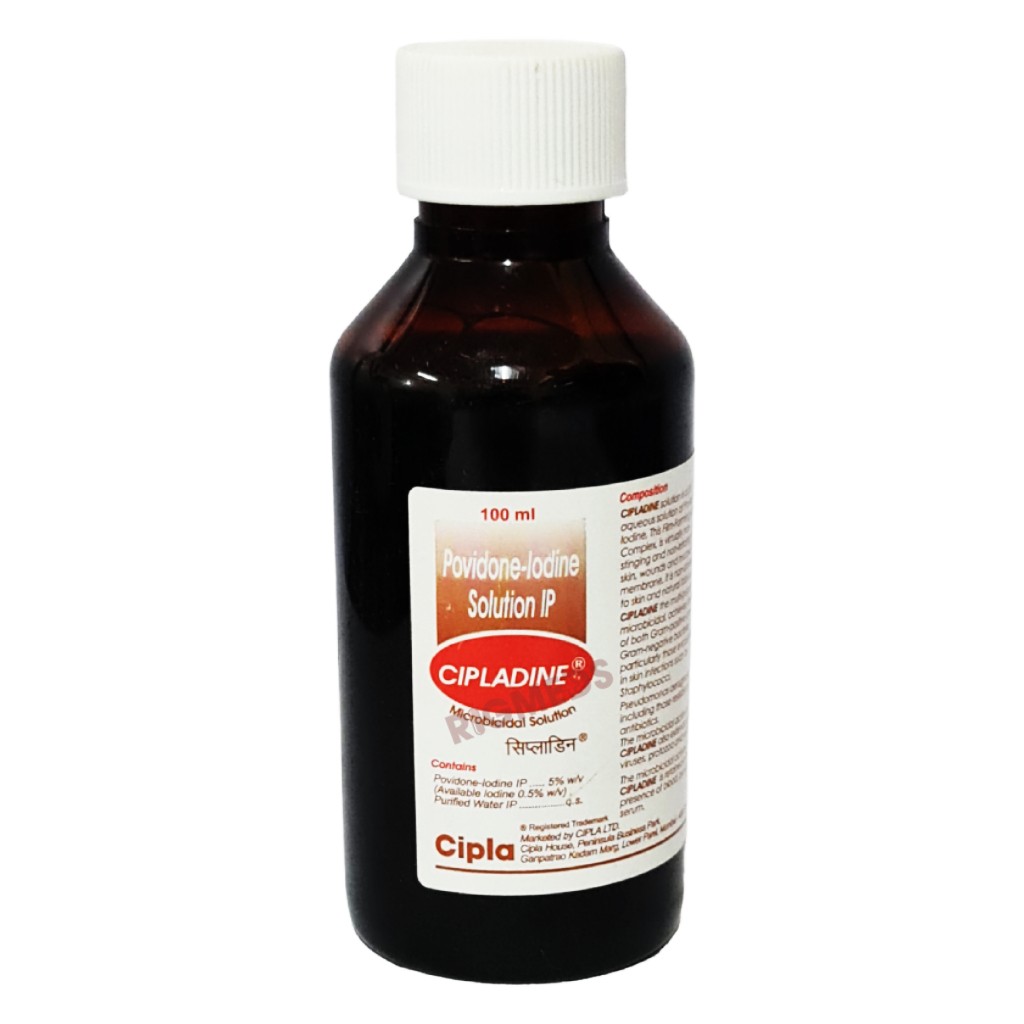 Cipladine 5% Solution (100 ml)