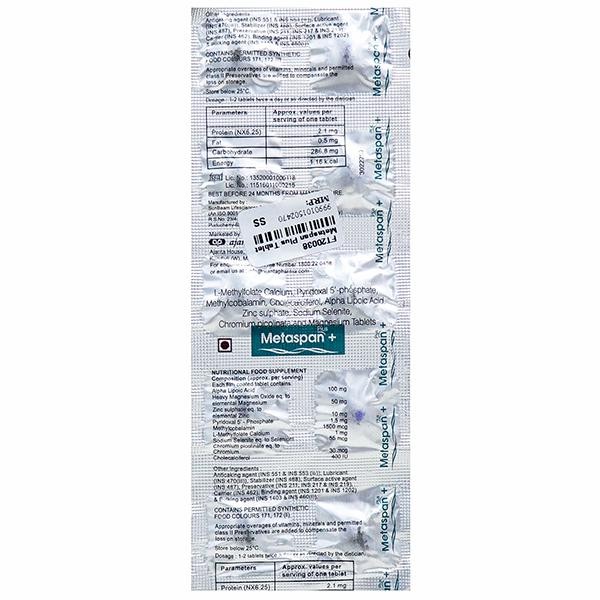 Metaspan Plus Tablet