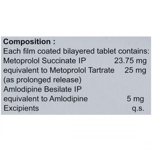 Met XL AM 25/5 Tablet PR