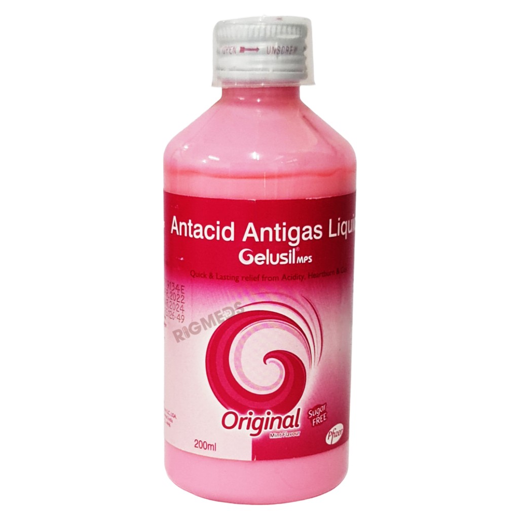 Gelusil MPS Original Liquid Sugar Free Mint