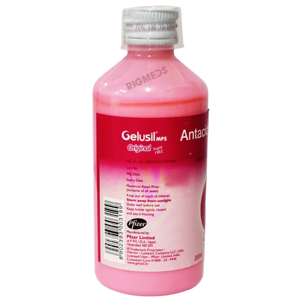 Gelusil MPS Original Liquid Sugar Free Mint