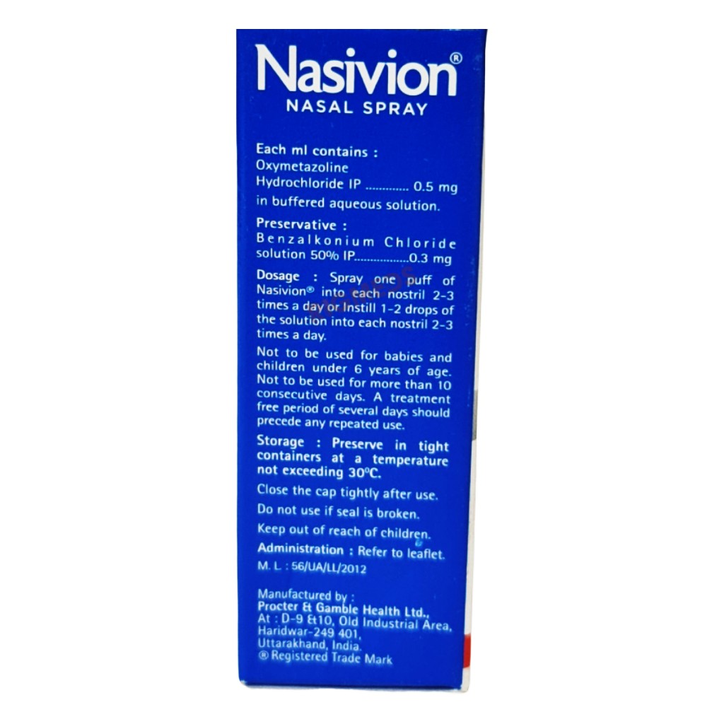 Nasivion Nasal Drops Adult