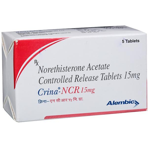 Crina NCR 15Mg Tablet