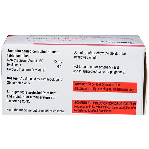 Crina NCR 15Mg Tablet