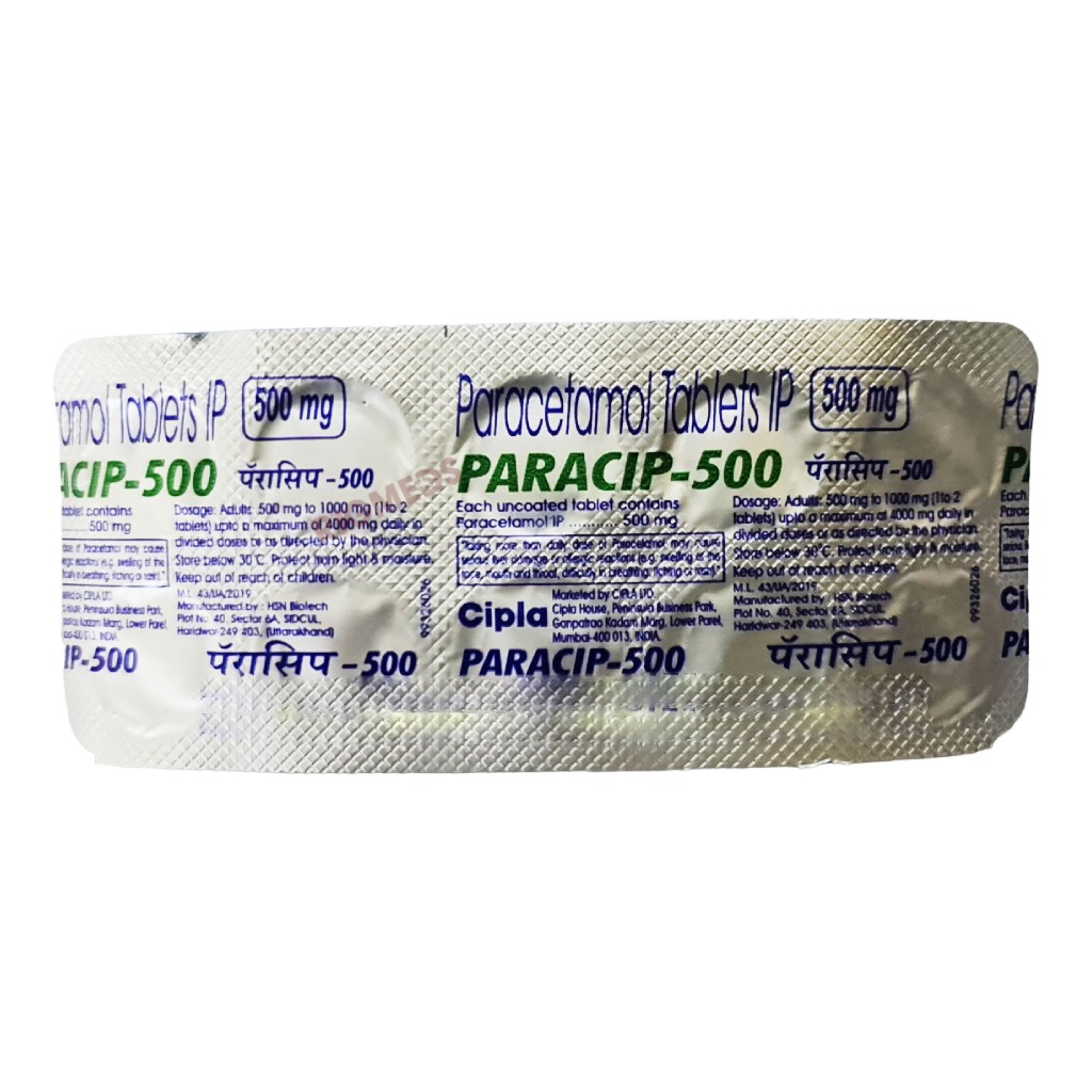 Paracip 500 Tablet