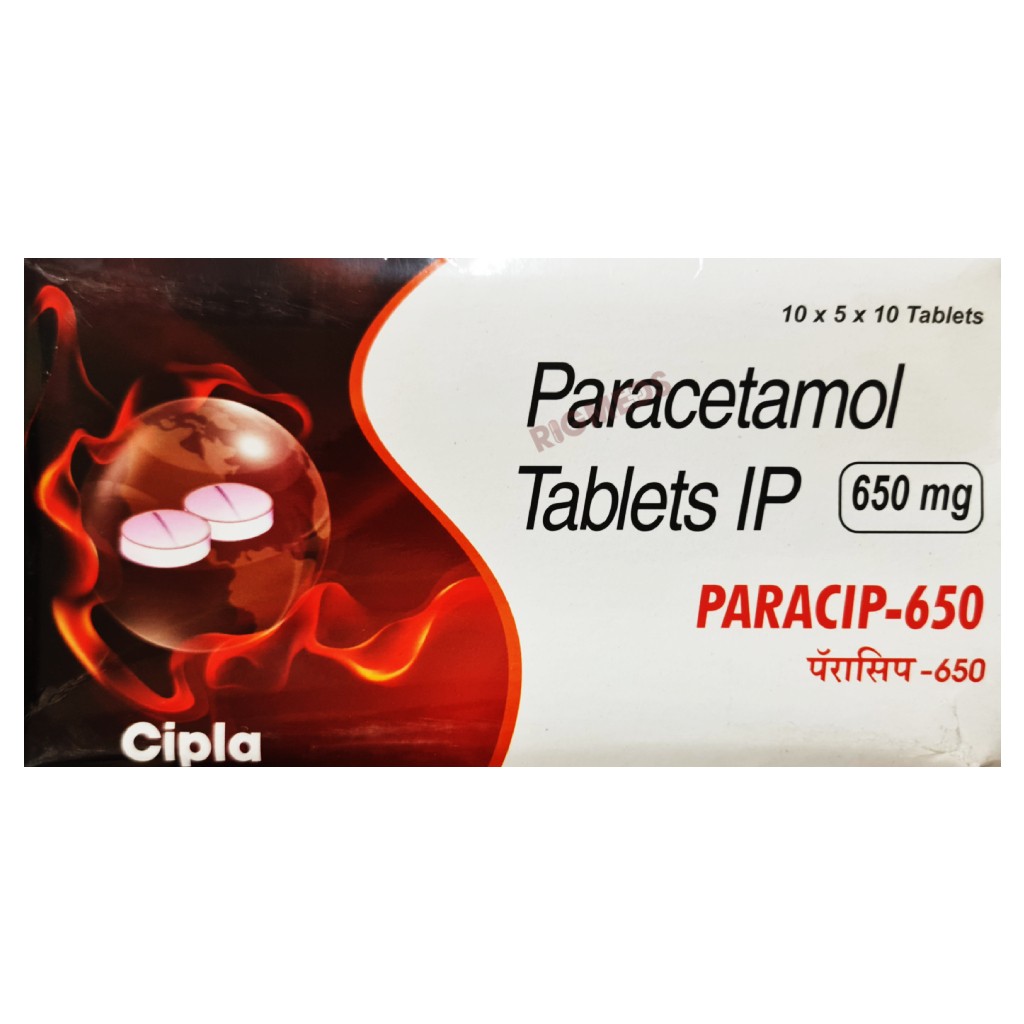 Paracip 650 Tablet