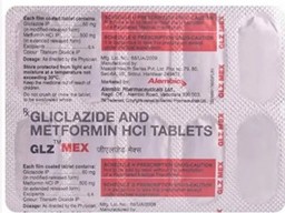 GLZ MEX 60Mg/500Mg Tablet