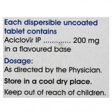 Acivir 200 DT Tablet
