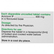 Acivir 400 DT Tablet