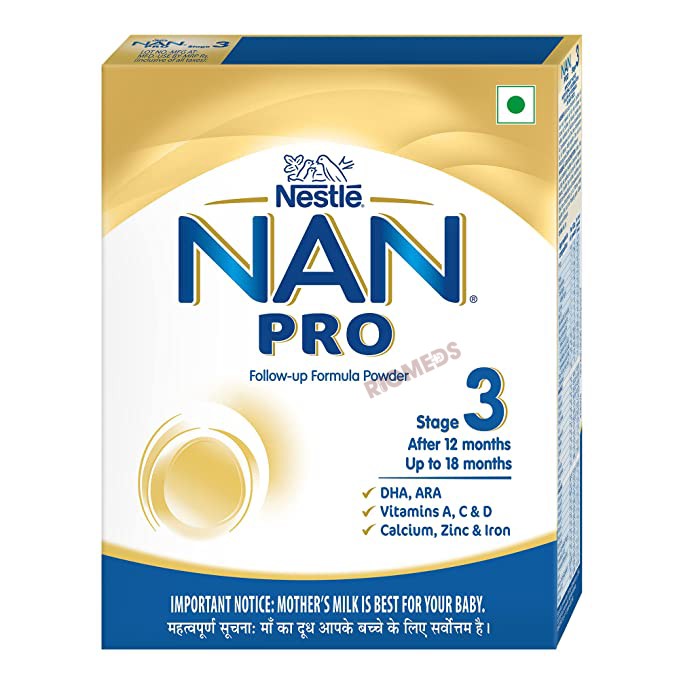 Nestle Nan Pro 3 Follow Up Formula (400 Gm)