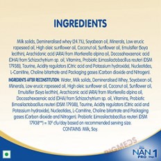 Nestle Nan Pro 1 Infant Formula Powder Upto 6 Months Refill (400 Gm)