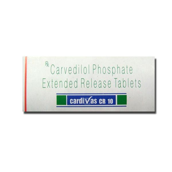 Cardivas CR 10 Tablet