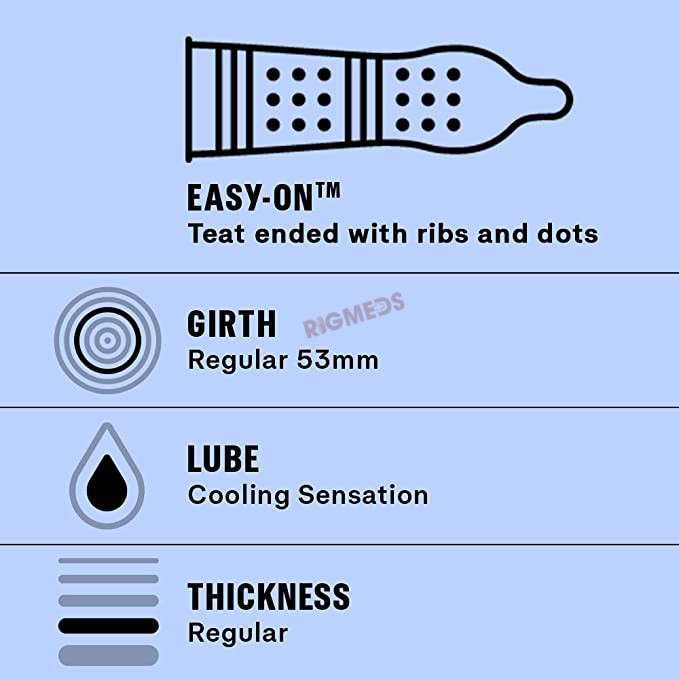 Durex Intense Stimulating Condom with Desirex Gel