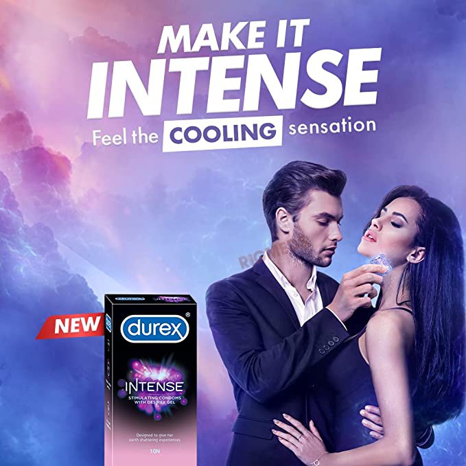 Durex Intense Stimulating Condom with Desirex Gel