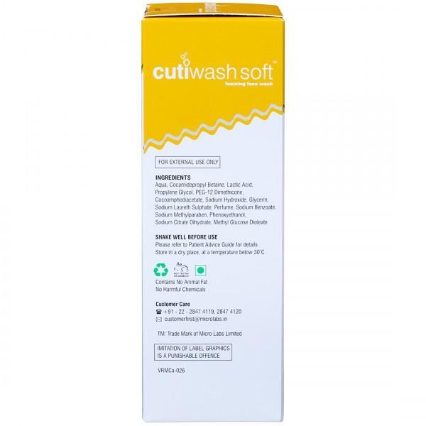 Cutiwash Soft Foaming Face Wash (60Ml)
