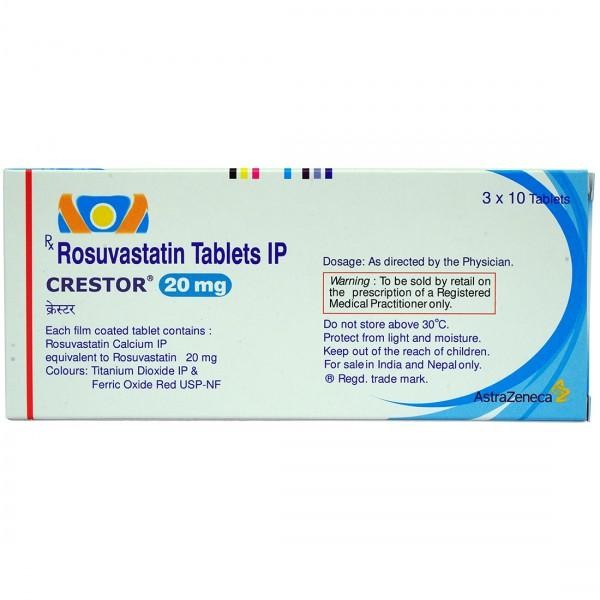 Crestor 20Mg Tablet