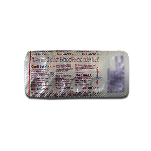Cardibeta XR 50 Tablet