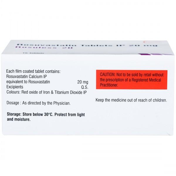 Rosuless 20 Tablet