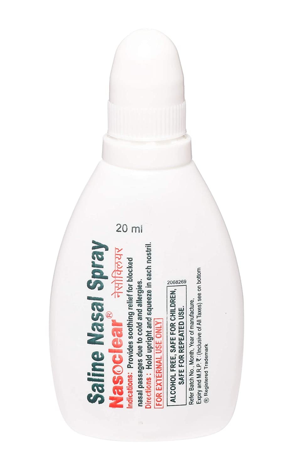 Nasoclear Saline Nasal Spray
