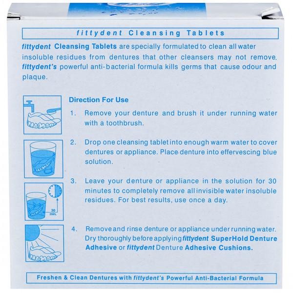 Fittydent Cleansing Tablet (4 Tablet)