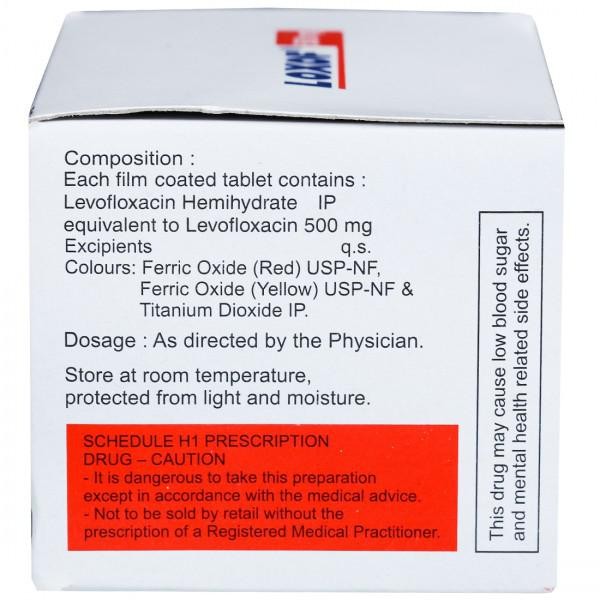 Loxof 500Mg Tablet