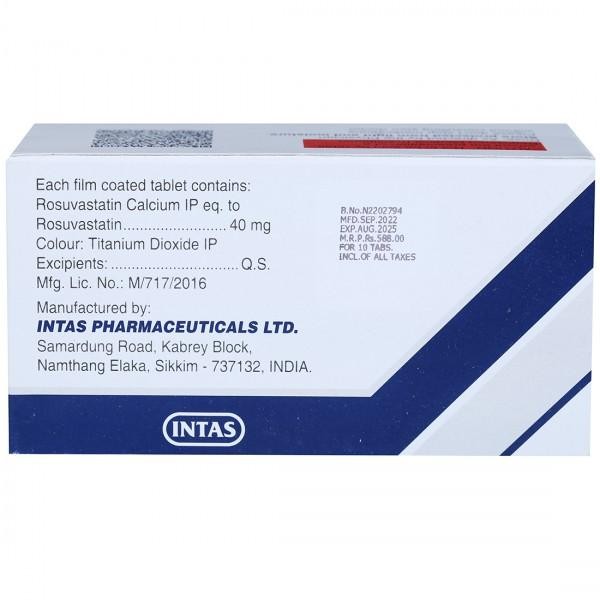 Lipitas 40Mg Tablet