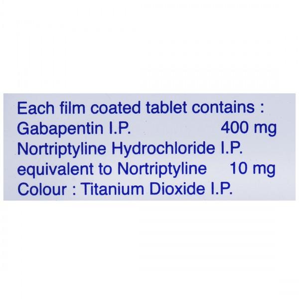 Gabator NT 400Mg/10Mg Tablet