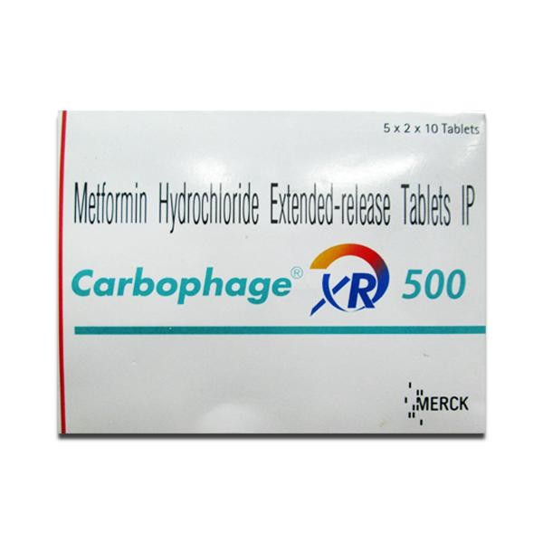 Carbophage XR 500 Tablet