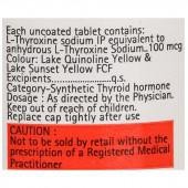 Euthyrox 100 Tablet