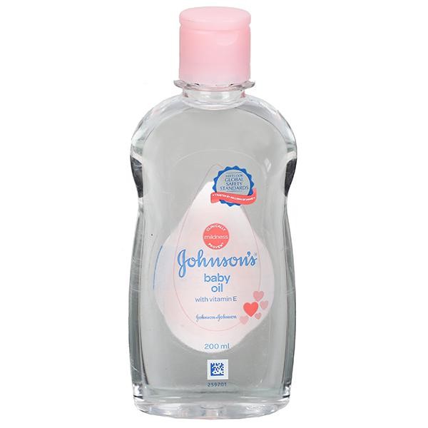 Johnson's Baby Oil with Vitamin E (200ml)