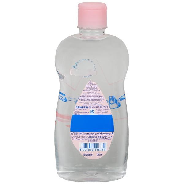 Johnson's Baby Oil with Vitamin E (500ml)